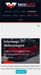 Mobile Screenshot of informacje.maxiauto.pl