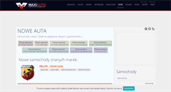 Desktop Screenshot of nowe.maxiauto.pl