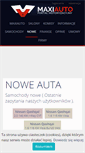 Mobile Screenshot of nowe.maxiauto.pl